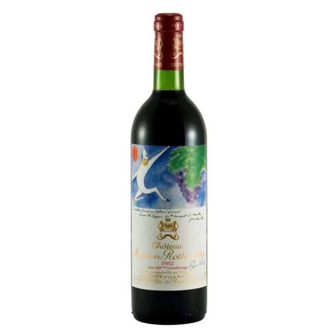 Château Mouton Rothschild, 1er Grand Cru Classé, 1982
