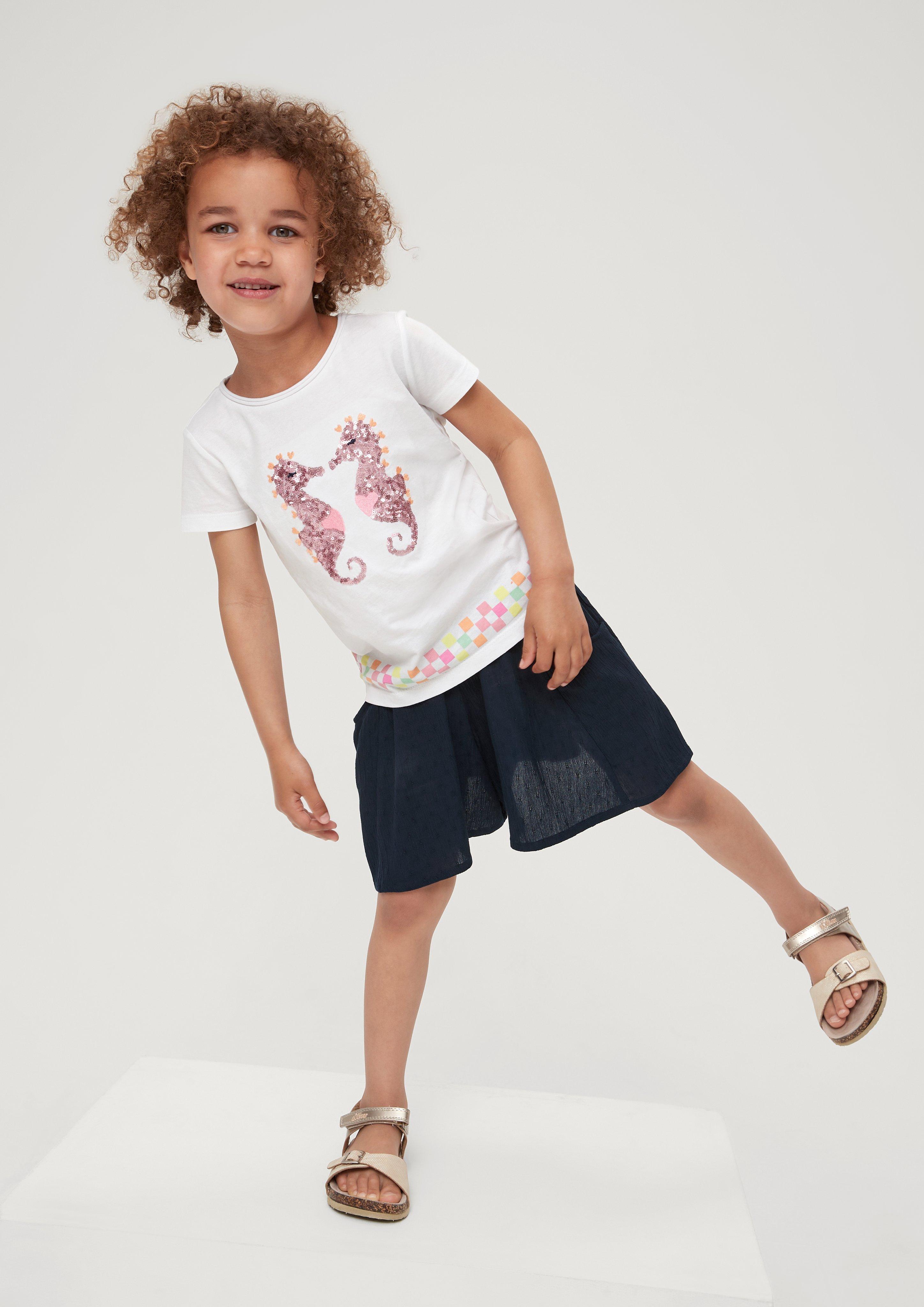 Shorts aus Viskosestretch  2130589-5952