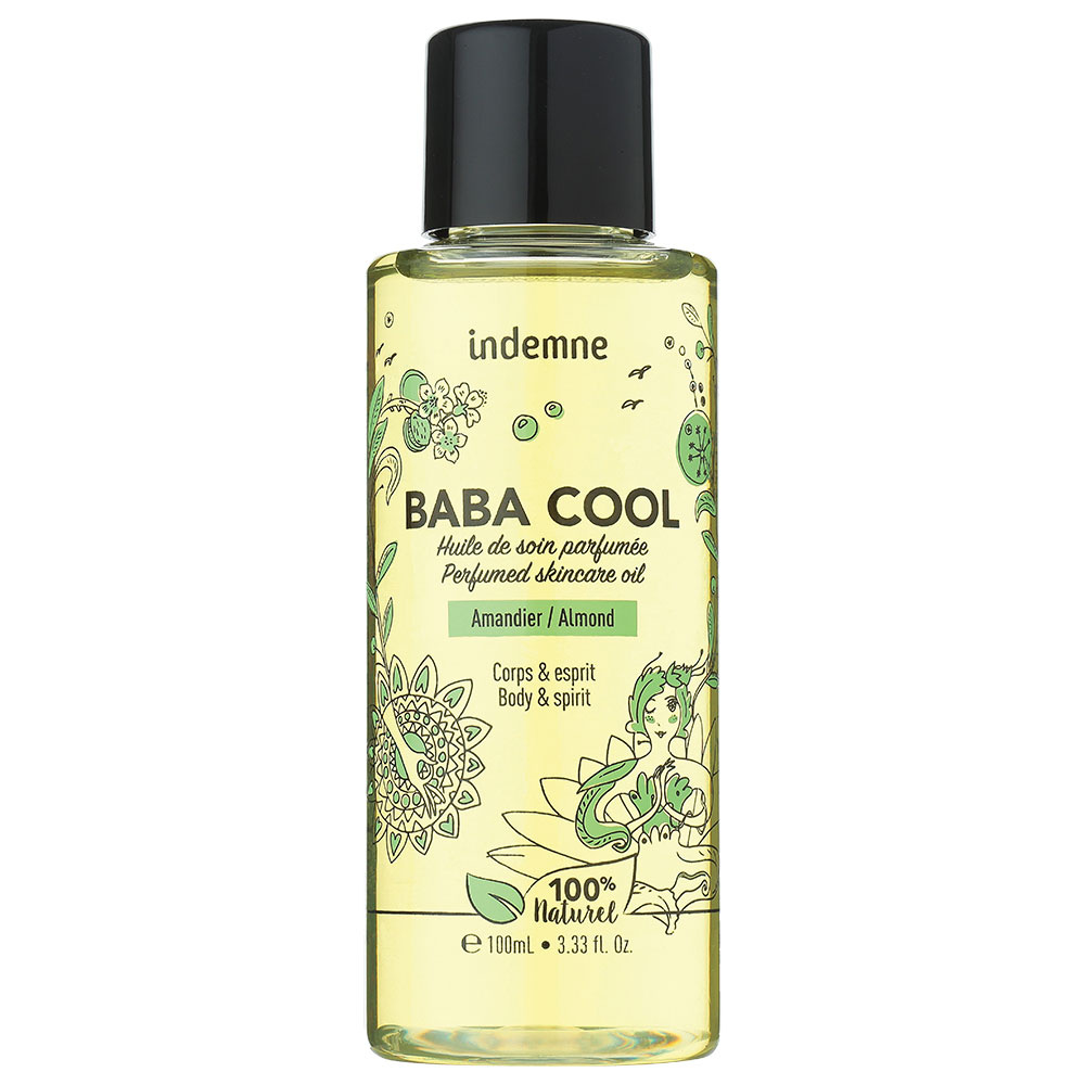 indemne Baba Cool - Amandier Huile de soin parfumée corps et cheveux