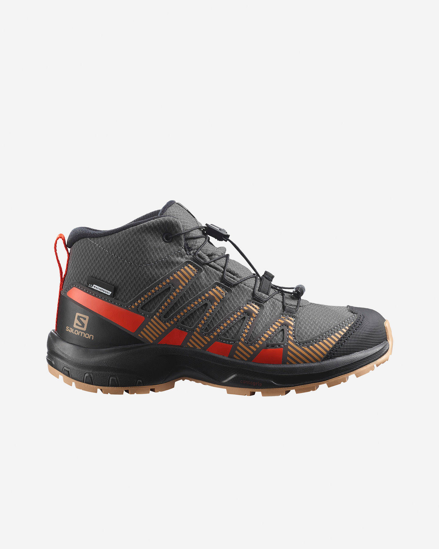 Turistické topánky Salomon XA Pro V8 CSWP Mid Jr L41728500