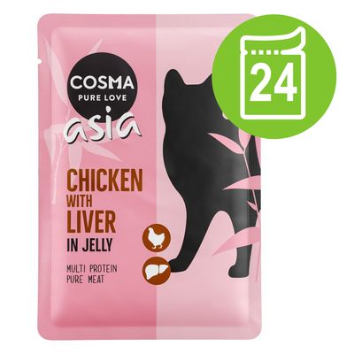 Sparpaket Cosma Asia Frischebeutel 24 x 100 g
