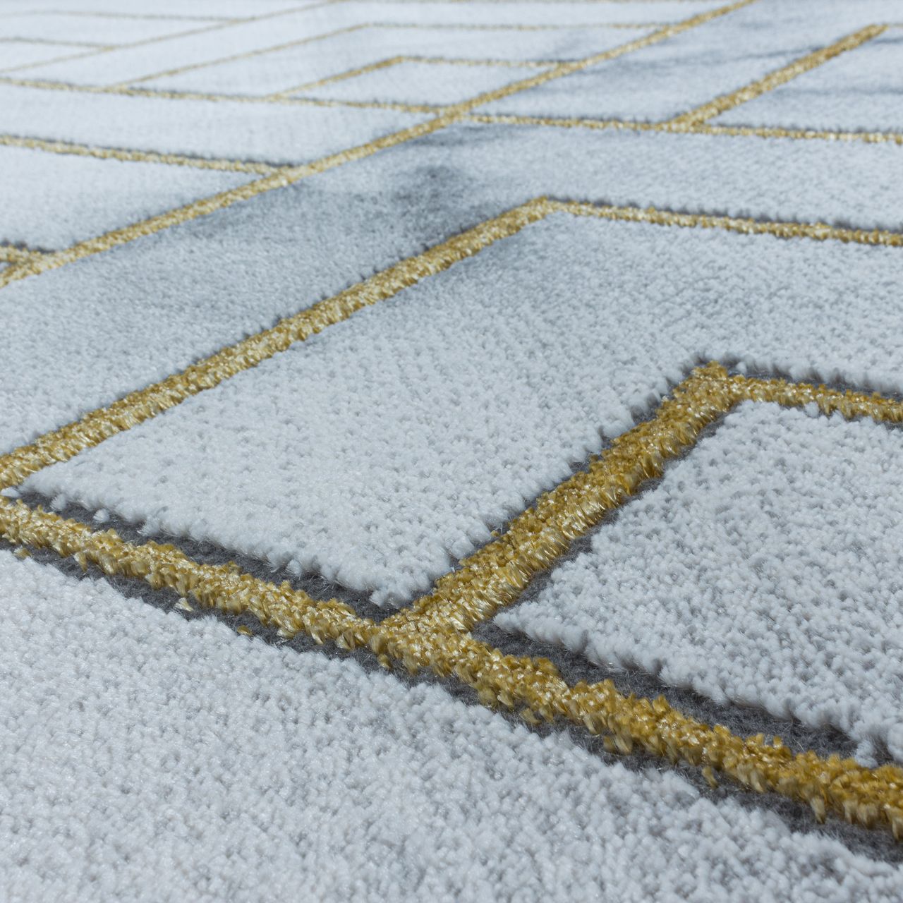 Ayyildiz Teppich, NAXOS 3813, GOLD, 140 x 200 cm