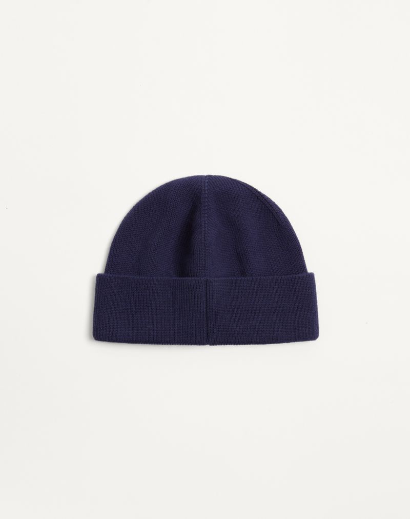 Gorro tricotado em lã da Chez Valentino