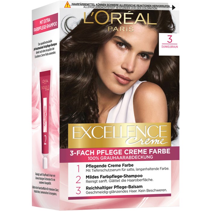 3-Fach Pflege Creme Farbe