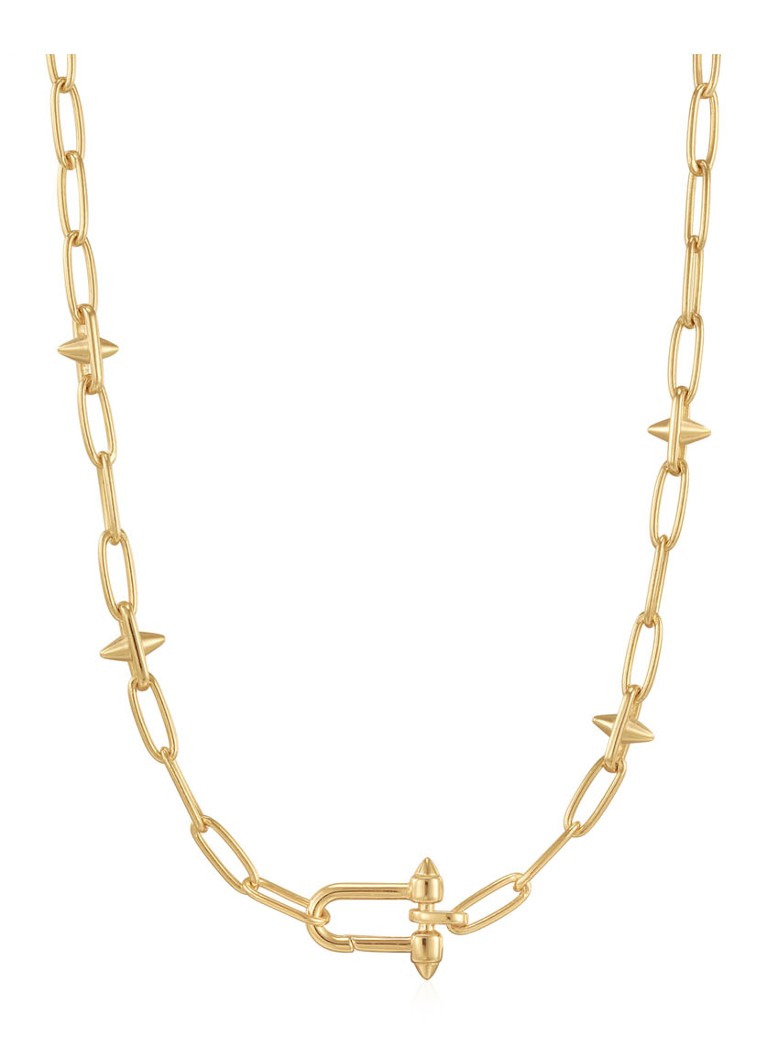 Collier Ania Haie Link plaqué or