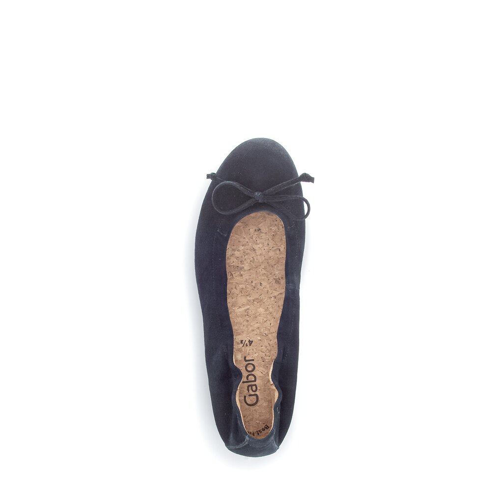 Gabor fashion Sportliche Ballerina blau