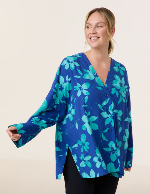 Legere Bluse mit Floralprint