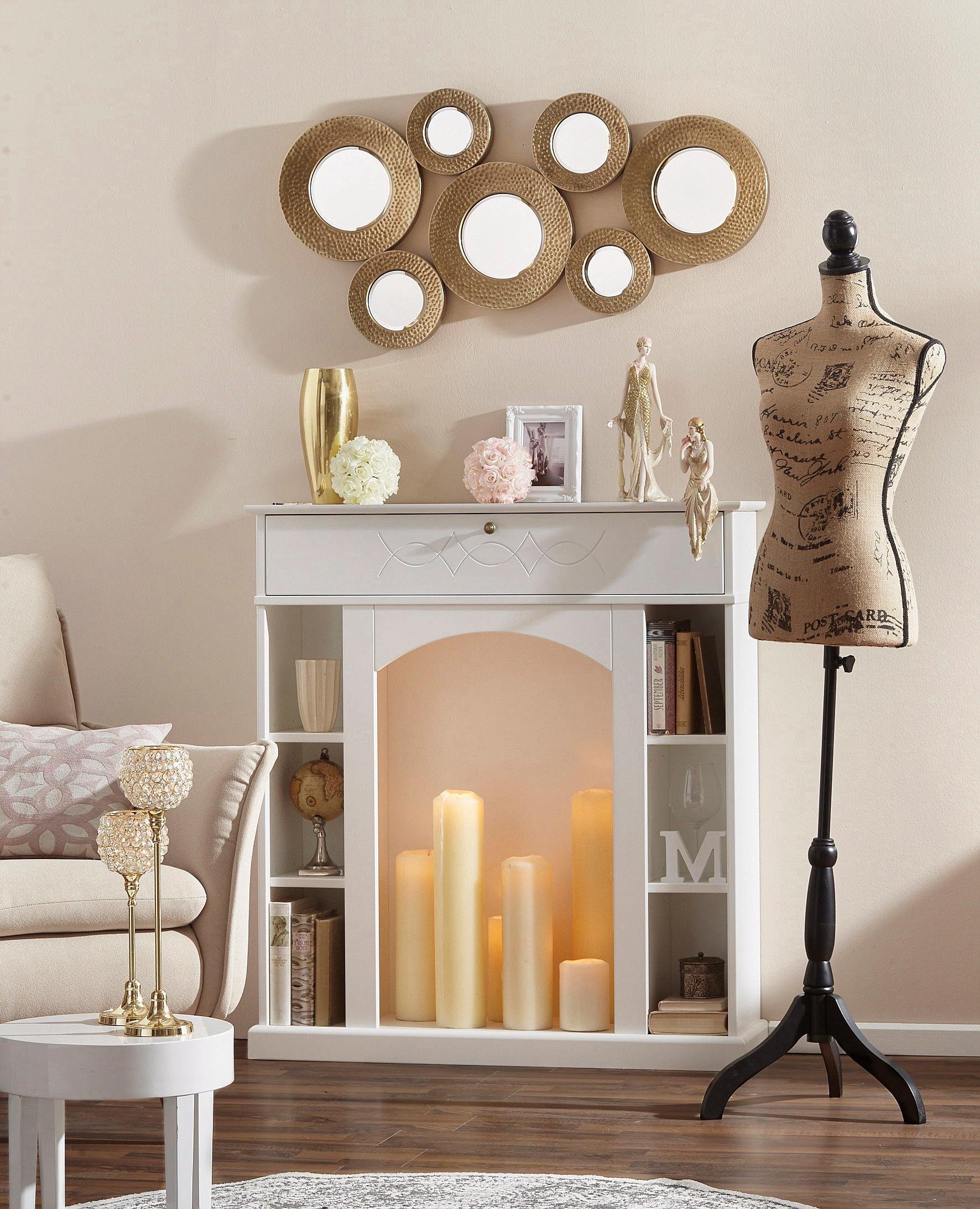 Home affaire Teelichthalter Kristall (Set, 2 St)