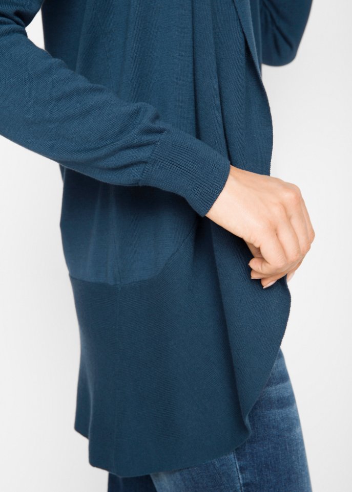 Feinstrickjacke
