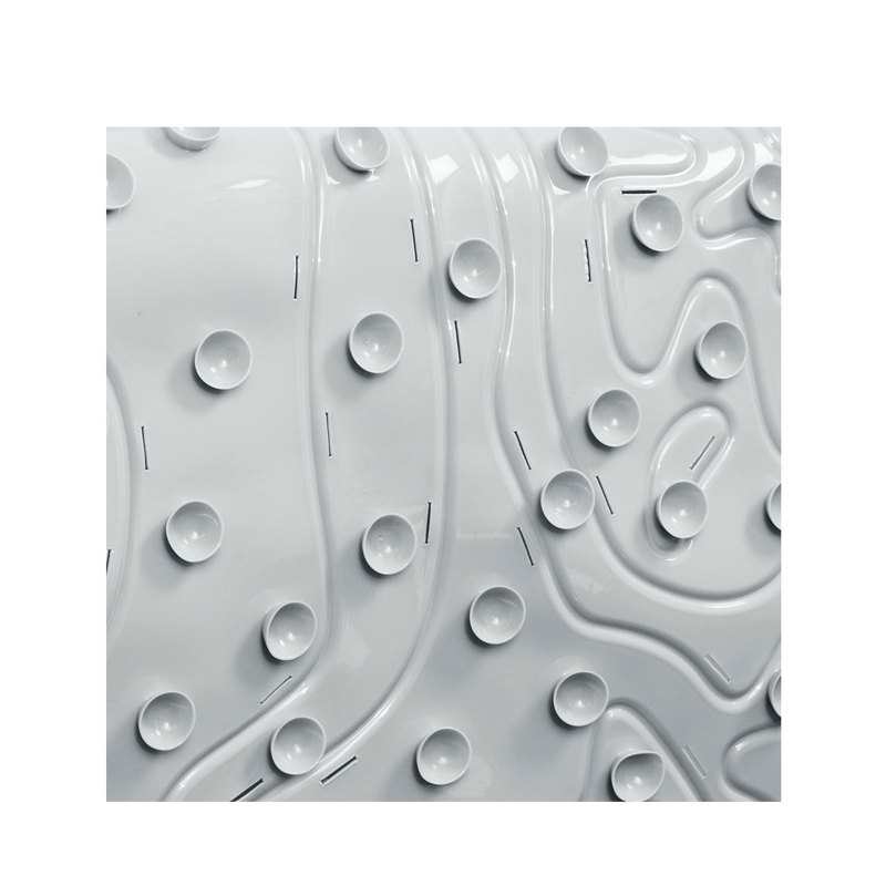 Tapis de bain antidérapant gris