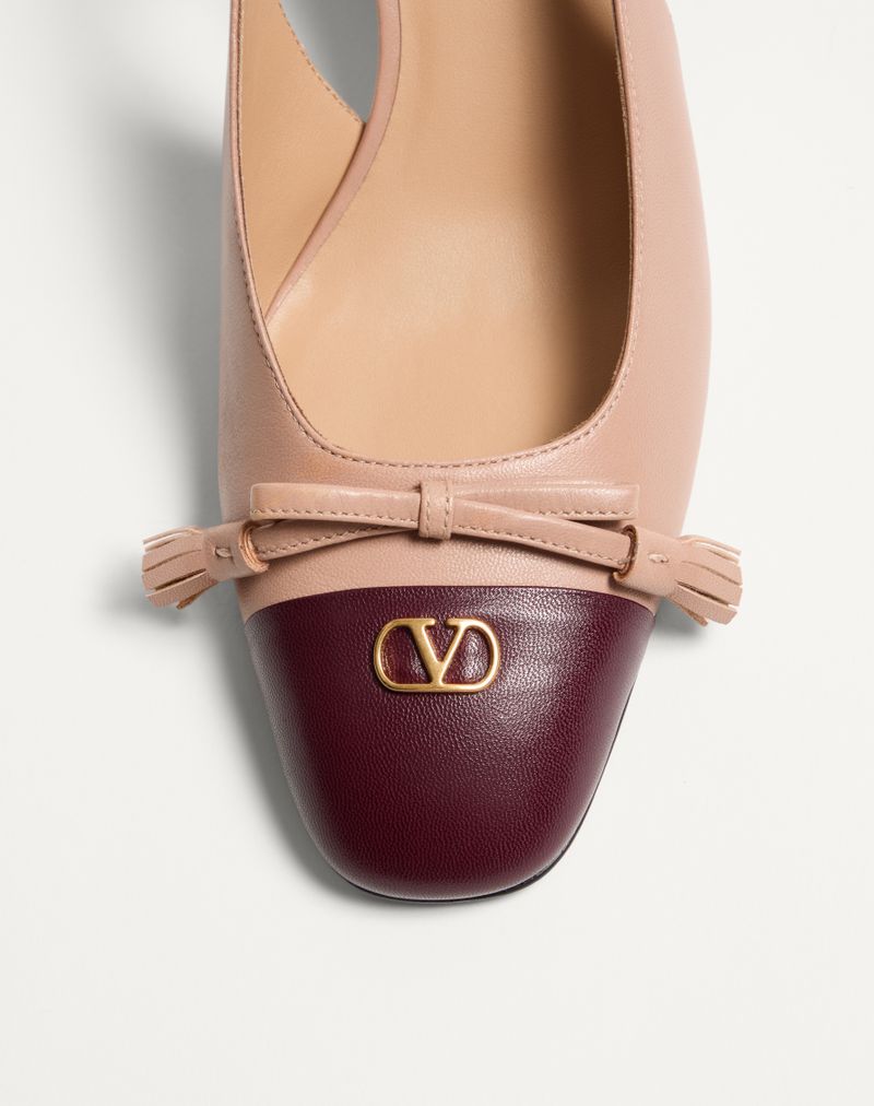 Bomba Slingback de pele de cabra Valet Du Roi 60 mm