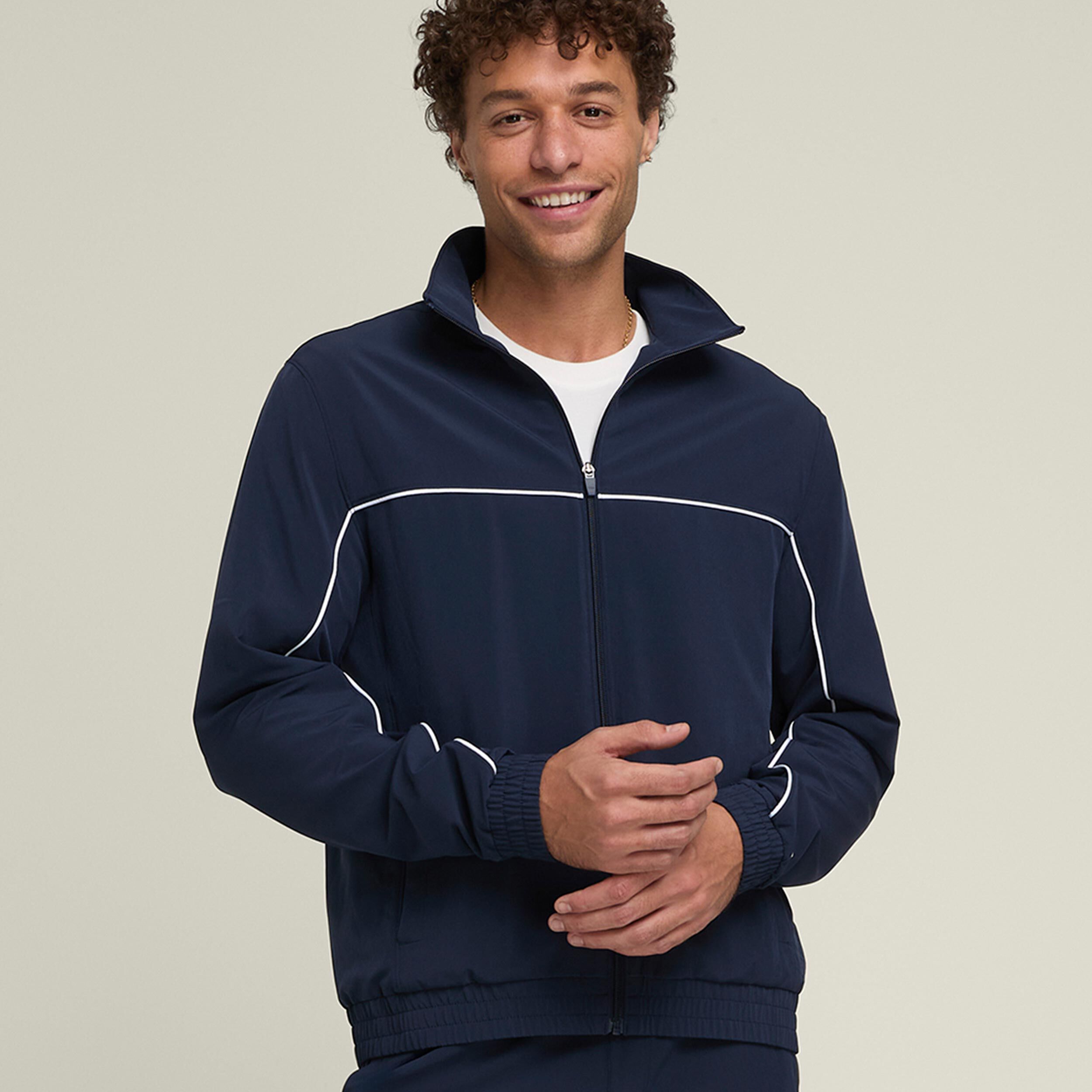 Team Woven Trainingsjacke Herren - Dunkelblau