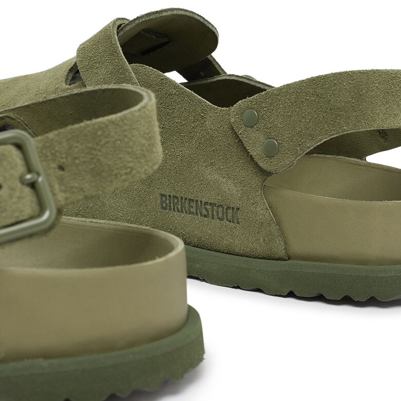 Birkenstock 1774 Tokio Cazador Leather moss