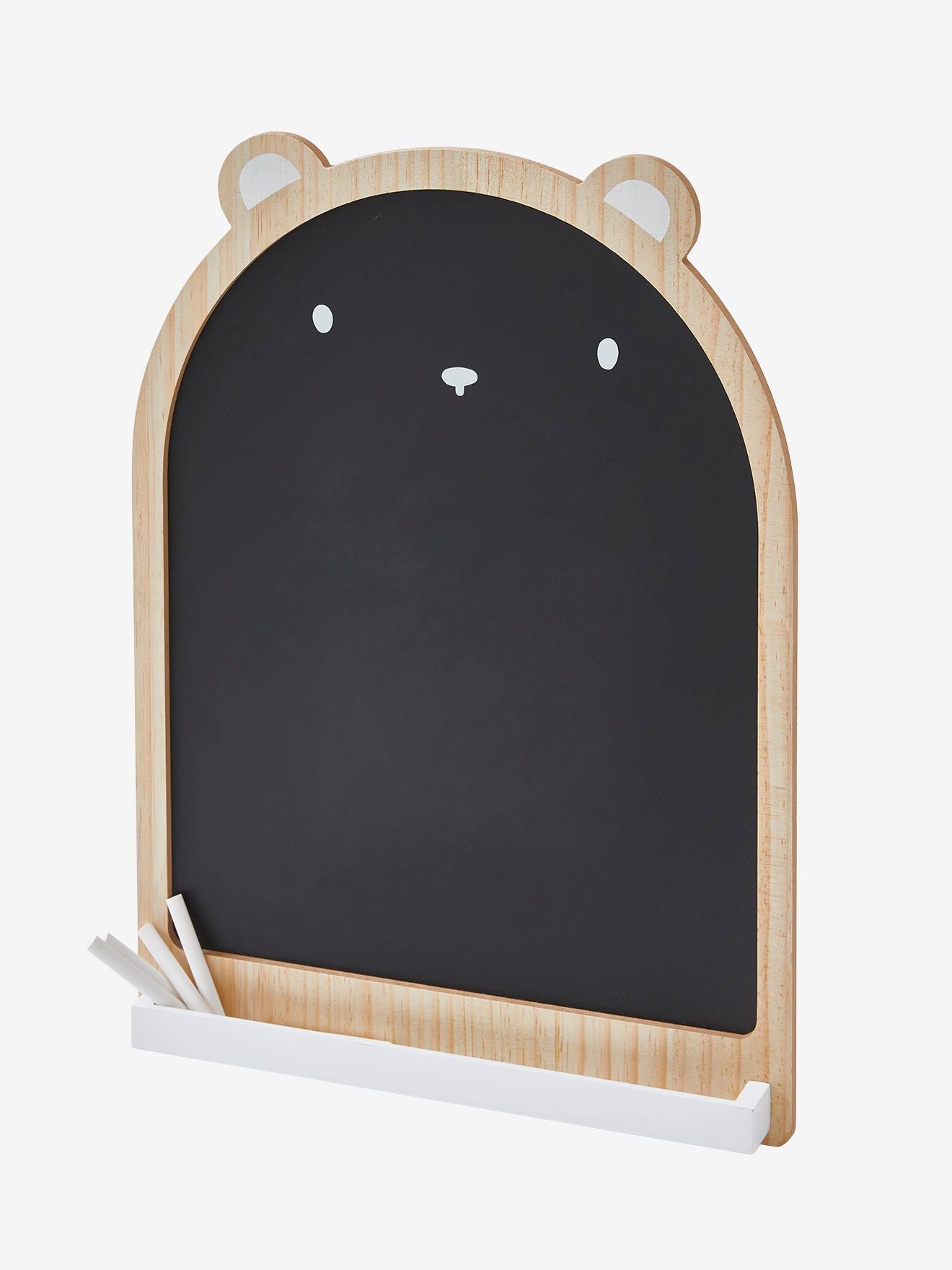 Ardoise porte-craie Ourson noir