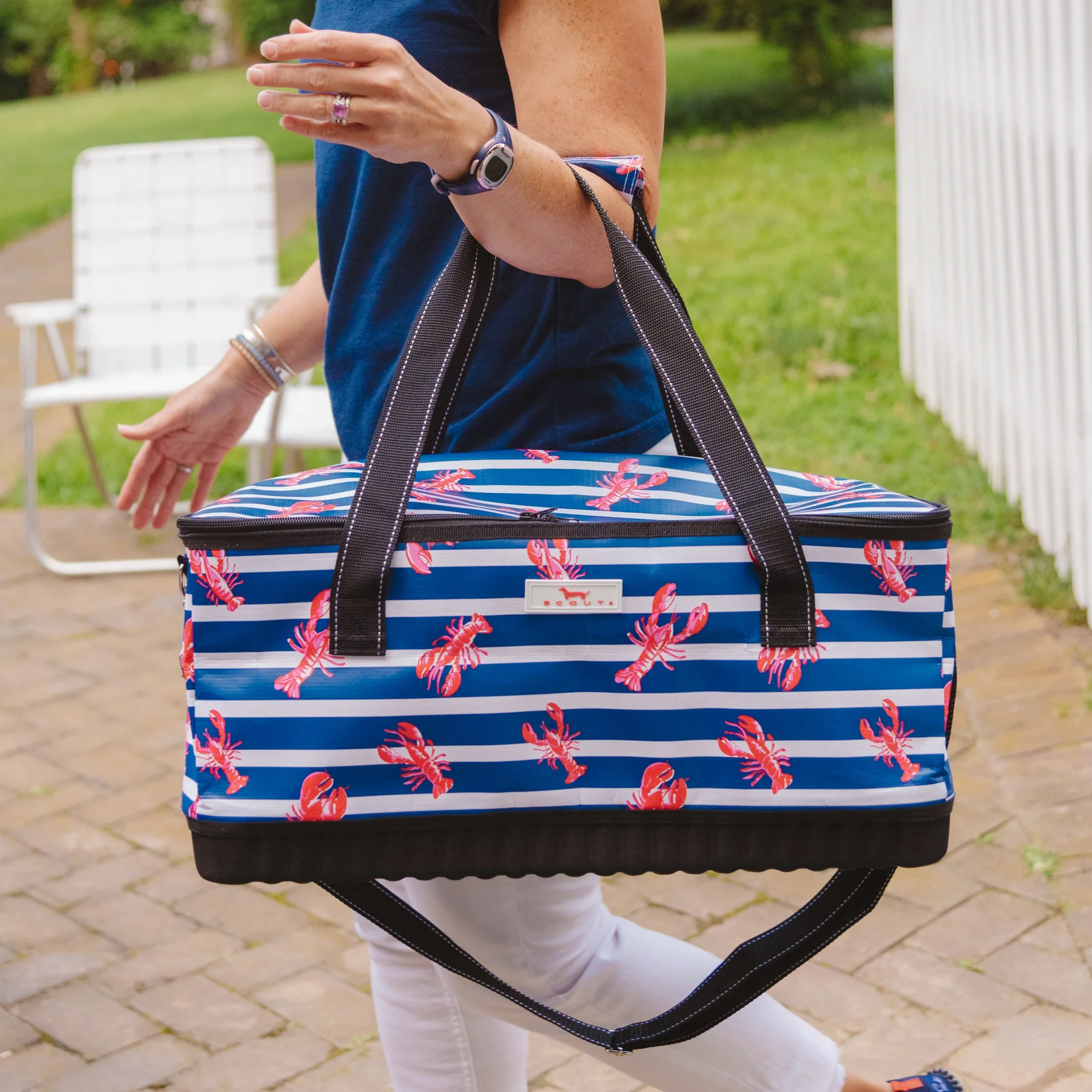 Long Crossbody Soft Cooler X-Large Cool Horizons