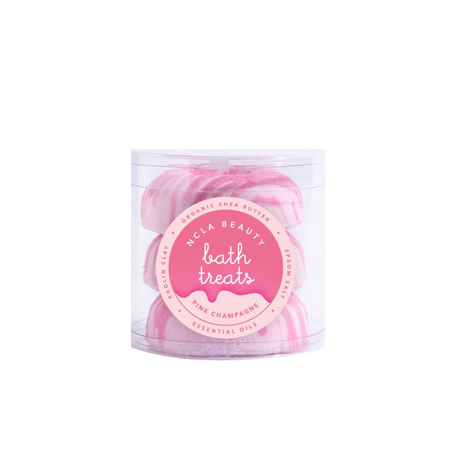 NCLA Beauty Pink Champagne Trio de Bombes de Bain