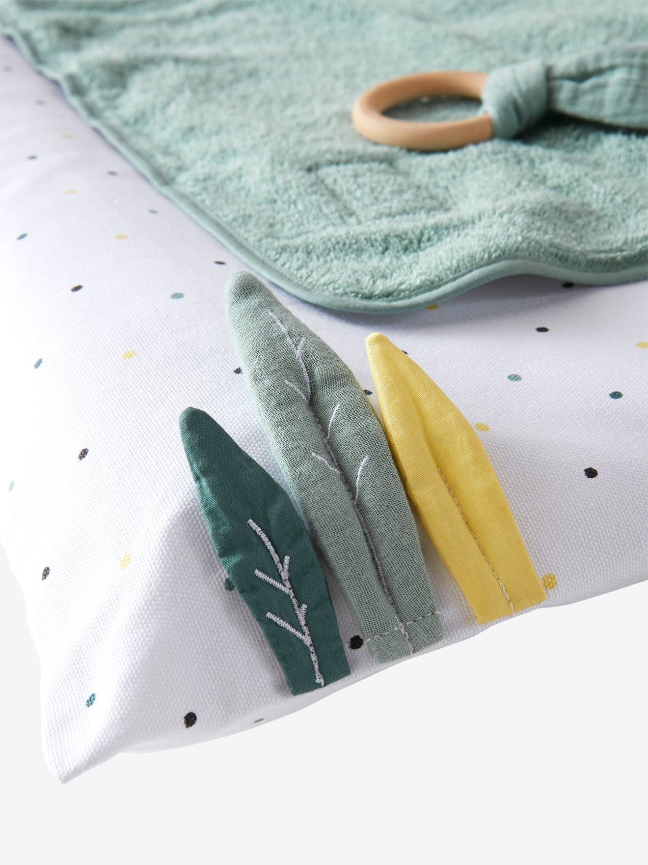 Matelas à langer MENTHE A L'EAU vert / multicolore