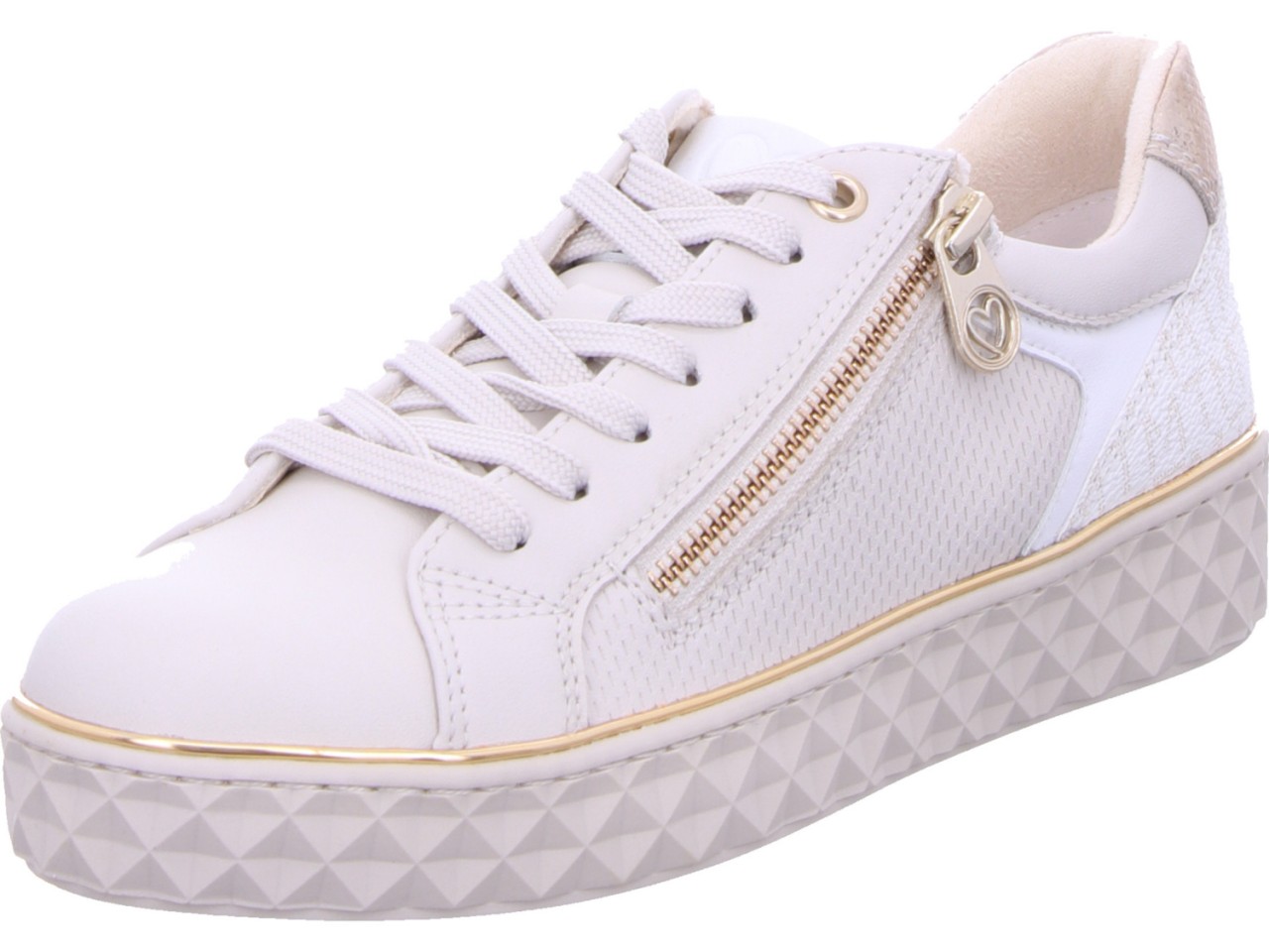 MARCO TOZZI Freizeit Schnürer beige