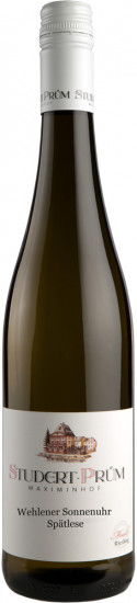 2019 Wehlener Sonnenuhr Riesling Spätlese süß - Weingut Studert-Prüm