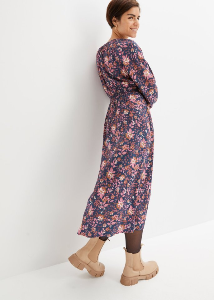 Midikleid mit Print