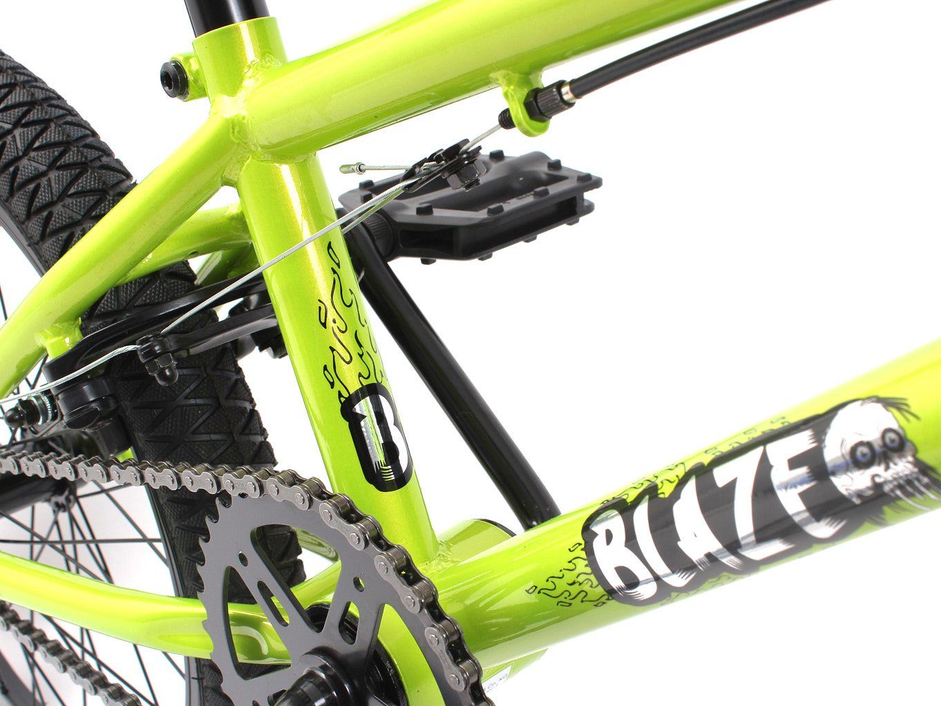 KHEbikes BMX-Rad BLAZE, 18 Zoll, 10.2kg, AFFIX 360° Rotor