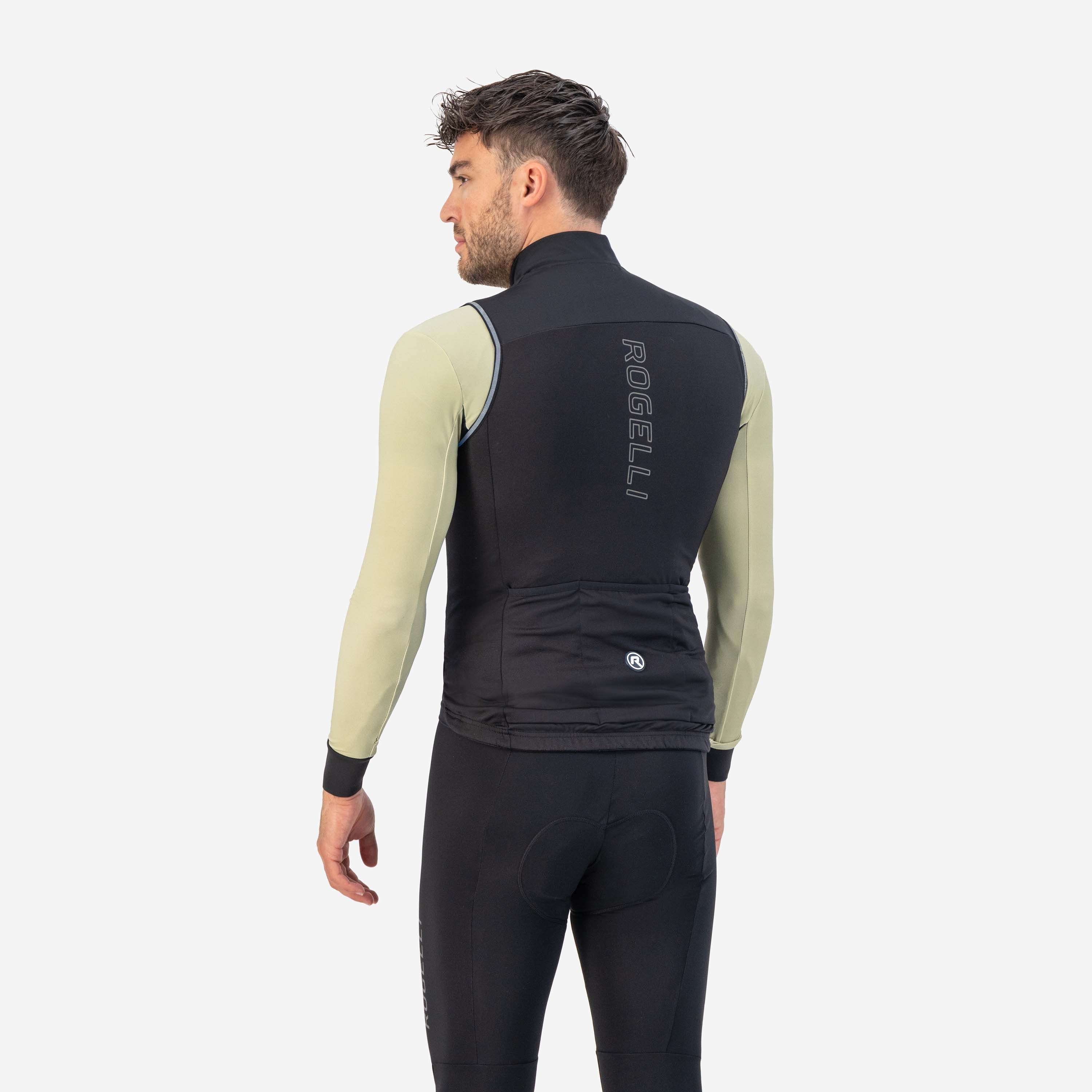Rogelli Essential Black Herren Fahrradweste