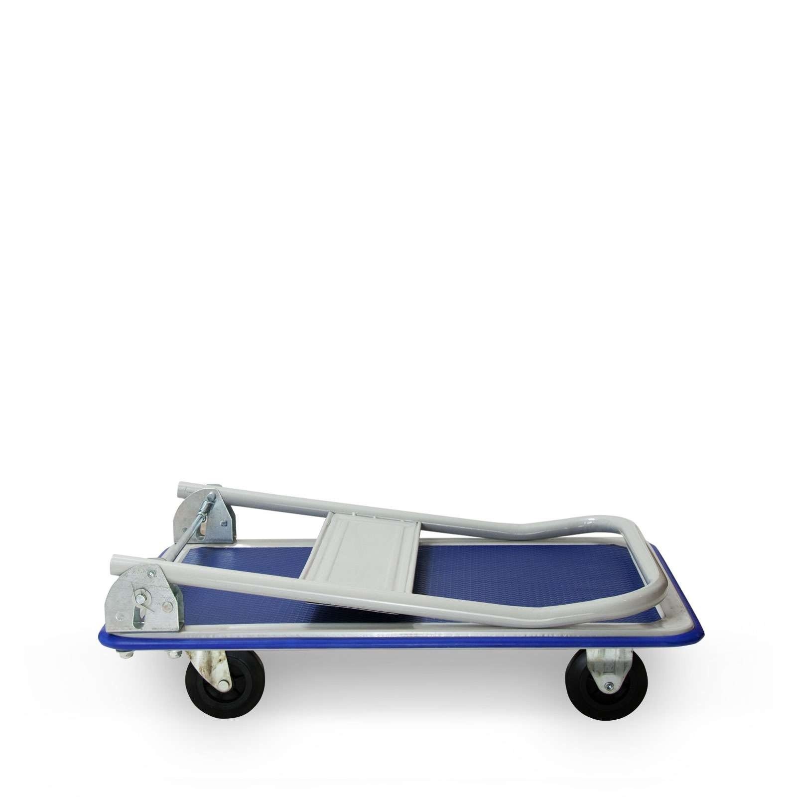 Grafner Transportwagen Grafner® Plattformwagen Tragkraft 150kg Transportwagen Lagerwagen Transportkarre in Premium Qualität, Transportfläche 82 x 47 cm, Tragkraft max. 150 kg