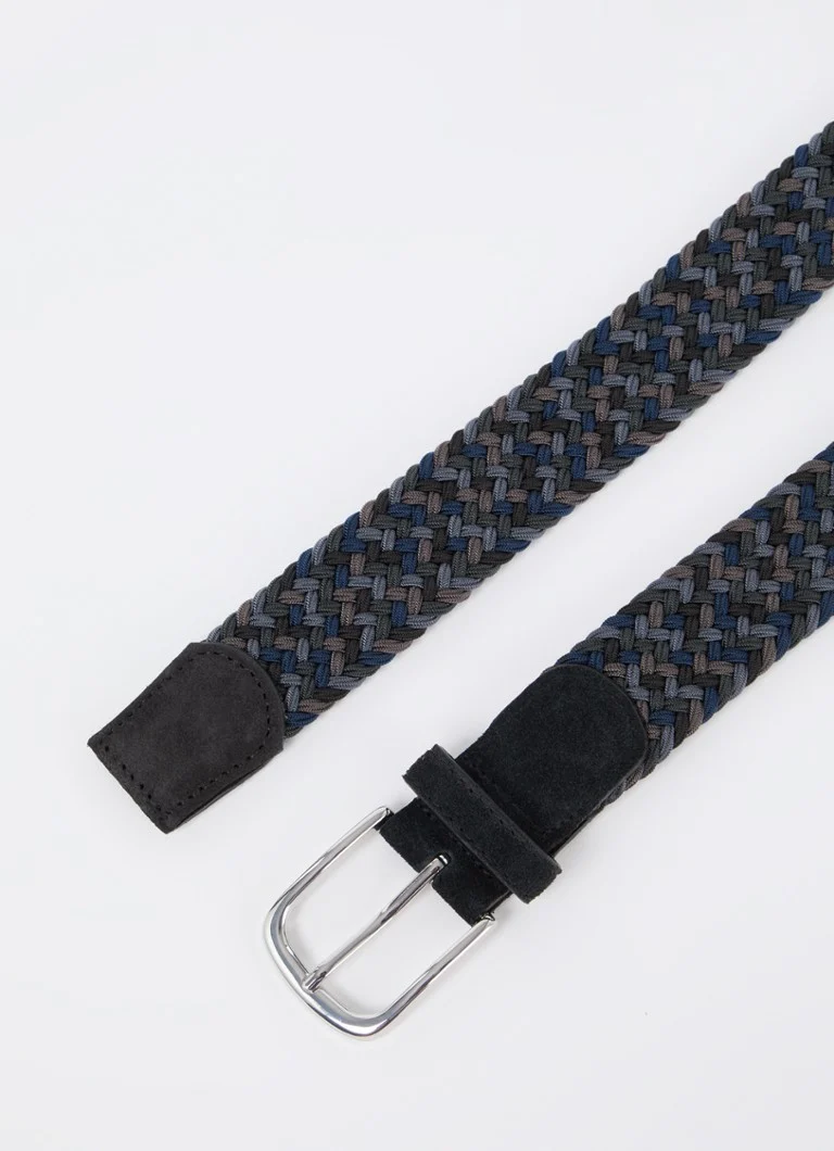 Ceinture Profuomo avec détails en daim