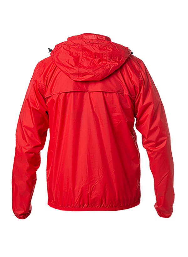 K-WAY, Regenjacke, Mikrofaser, rot