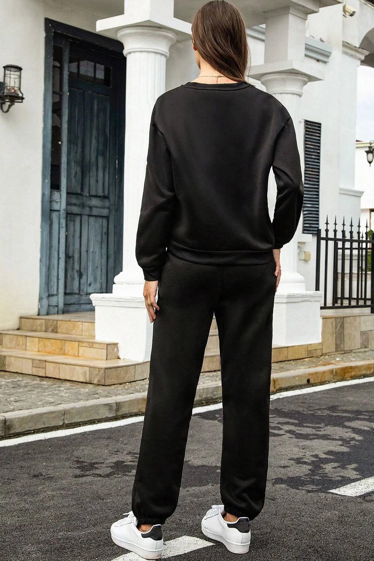 uyguntarz  Unisex-Trainingsanzug-Set aus Baumwolle