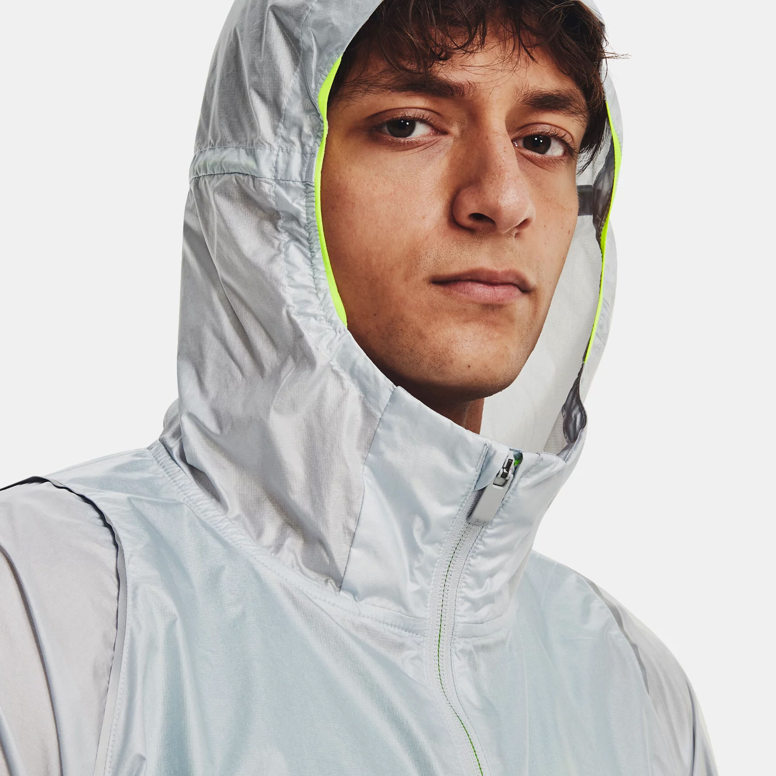 Impasse Lightweight Run Laufjacke Herren - Grau
