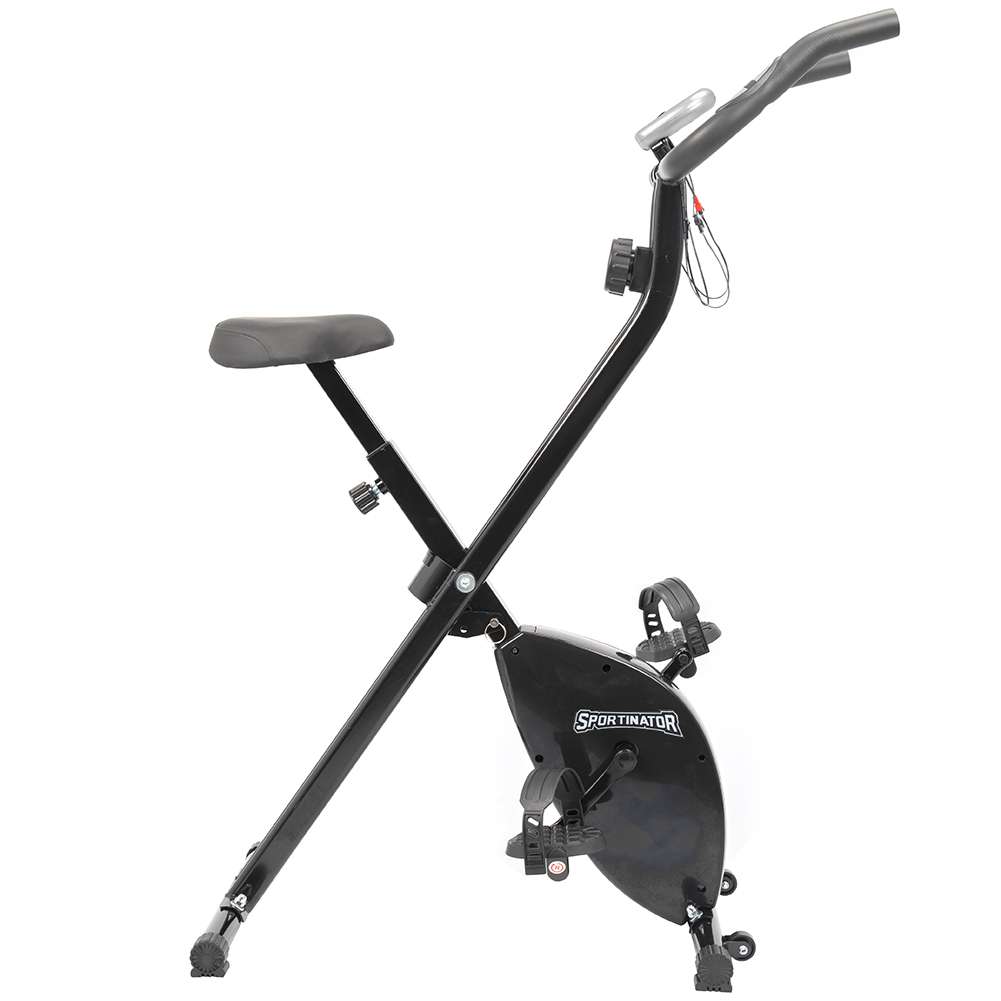 SPORTINATOR X-Bike faltbarer Heimtrainer schwarz