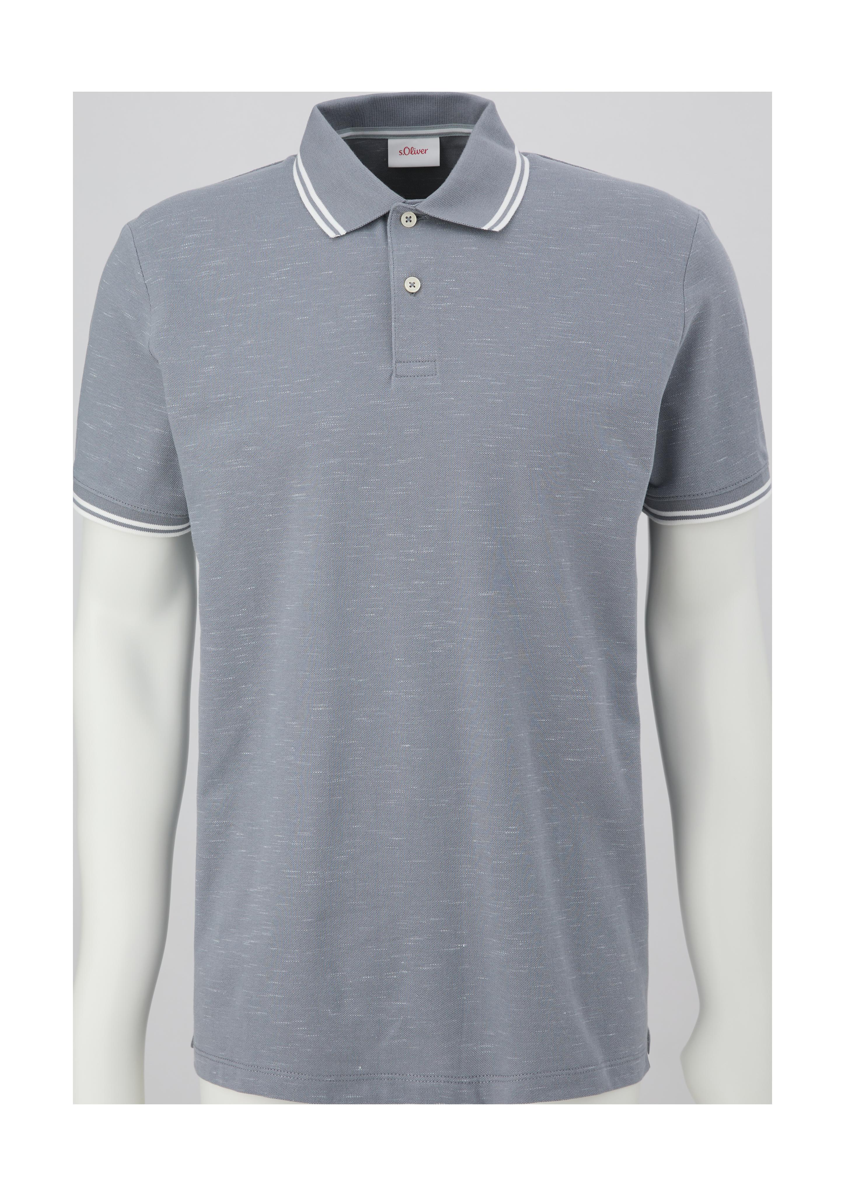 Poloshirt mit Flammgarnstruktur  2131901-95W1
