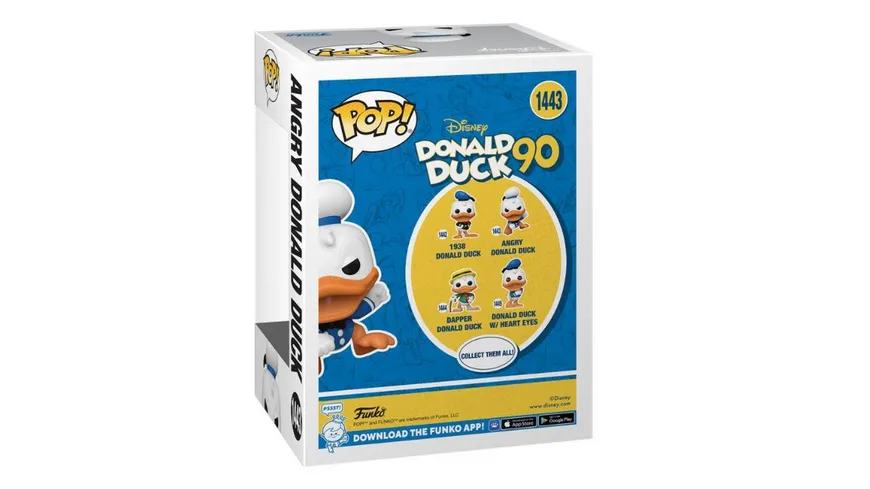 Funko - POP! - Donald Duck: 90th Anniversary - Donald Duck (Angry) Vinyl