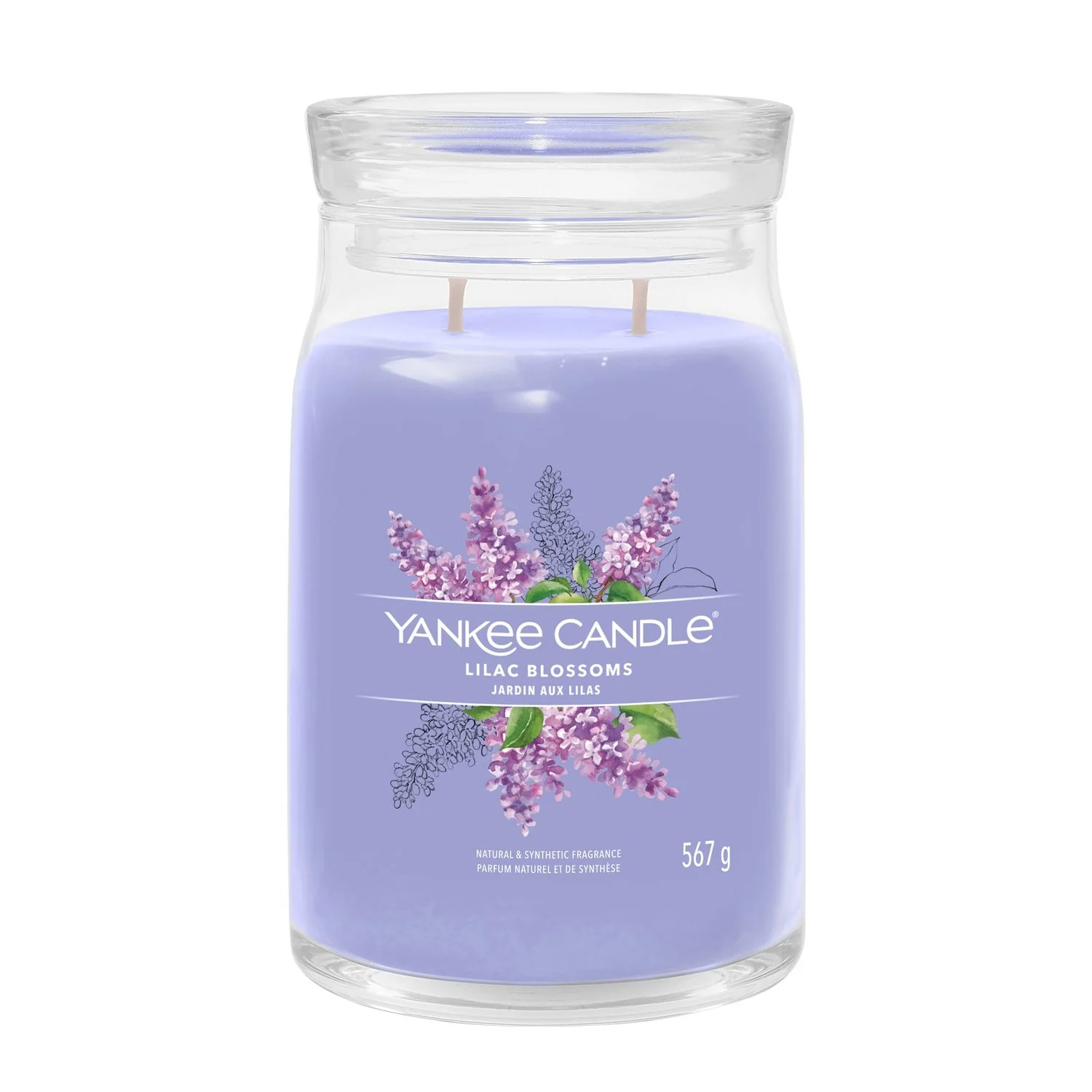 Signature-tuoksukynttiläpurkkiin, Lilac Blossoms - Tuoksukynttilä