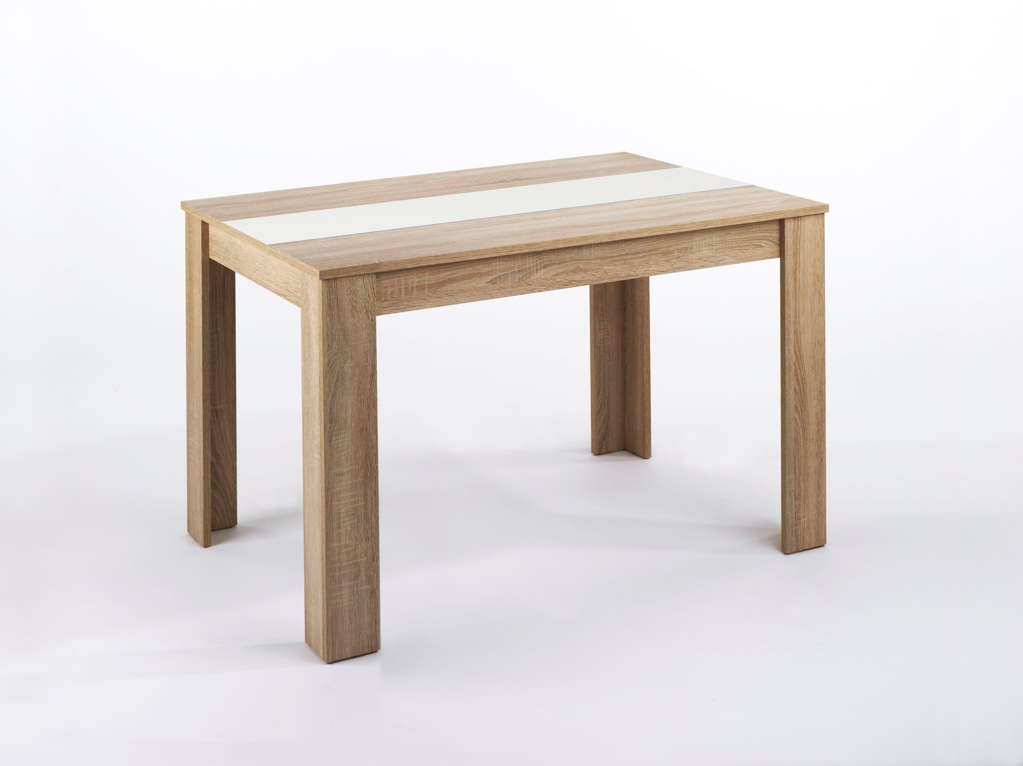 byLIVING Esstisch Nori, Breite 120, 140 oder 160 cm, Mittelplatte wendbar