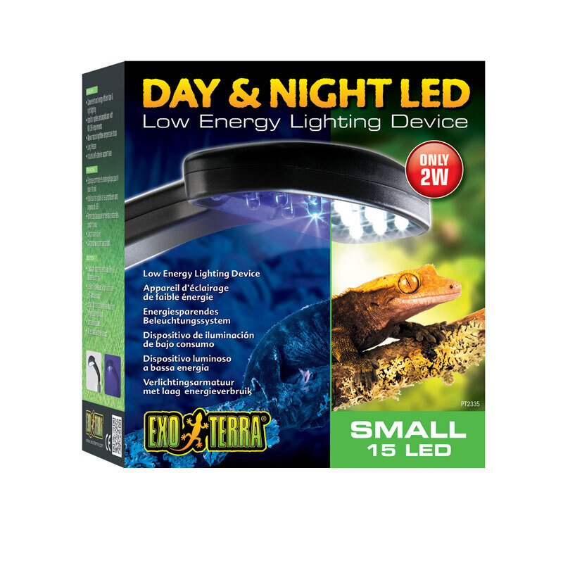Exo Terra Beleuchtung Exo Terra LED Tag und Nacht inkl. Halterung S