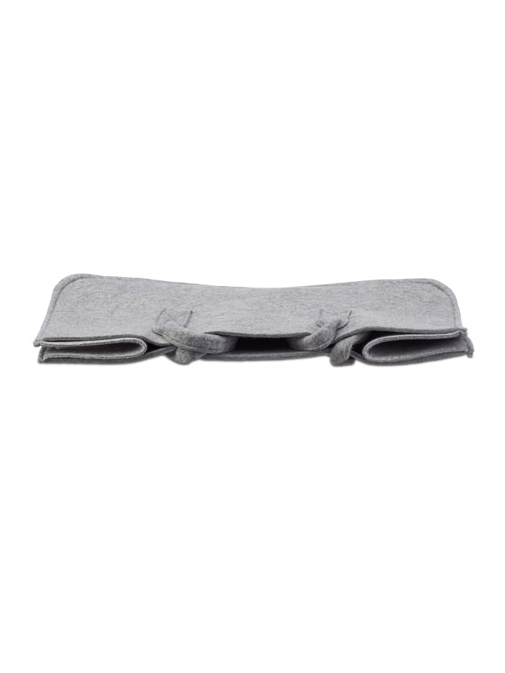 relaxdays 2x Kaminholztasche in Grau - (B)25 x (H)25 x (T)50 cm günstig kaufen onesize