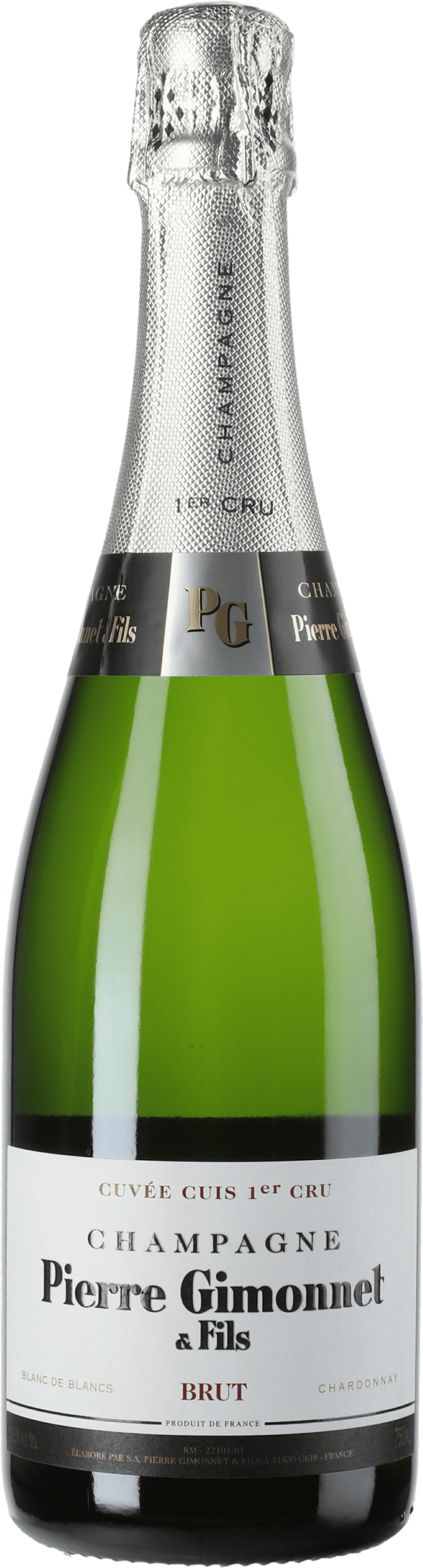 Pierre Gimonnet & Fils: Champagne Cuvée Cuis Premier Cru Blanc de Blancs Brut