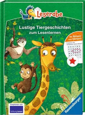 Leserabe - Sonderausgaben: Lustige Tiergeschichten zum Lesenlernen