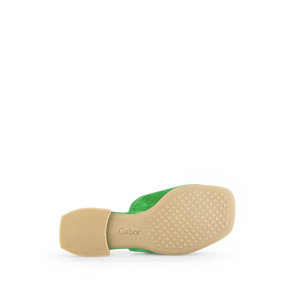 Gabor comfort Pantolette grün