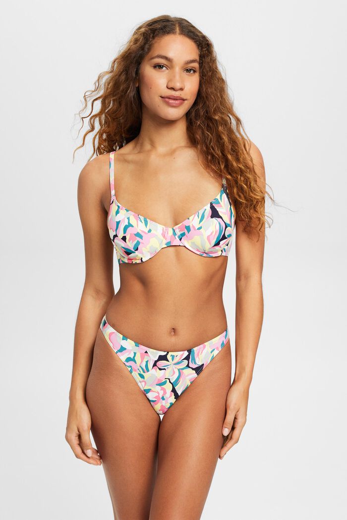 Bikinihose mit floralem Print Carilo