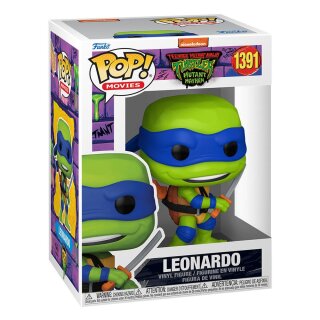 Teenage Mutant Ninja Turtles POP! Movies Vinyl Figur Leonardo 9 cm