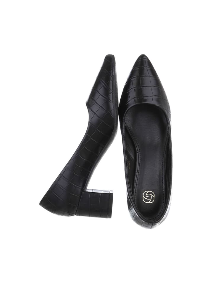 Ital-Design Pump in Schwarz günstig kaufen