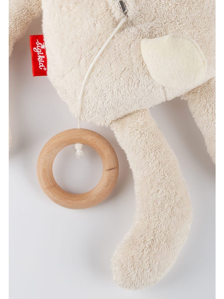 Sigikid Mami Spieluhr Hase mélange in weiß günstig kaufen onesize