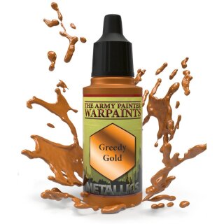 The Army Painter: Warpaint Greedy Gold (18ml Flasche)