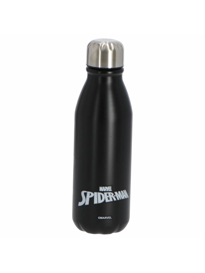 Spiderman Spiderman Trinkflasche 600ml in Schwarz günstig kaufen 650ml