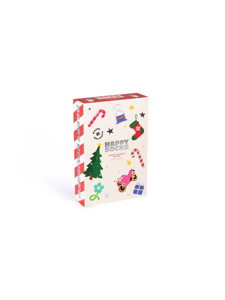 Happy Socks Adventskalender Socken Advent Calendar in Multicolor günstig kaufen