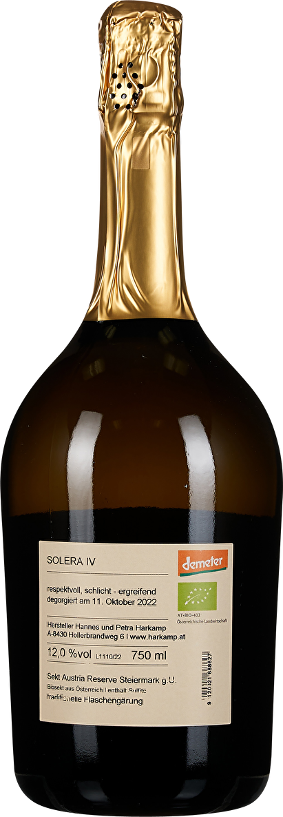 Harkamp Sekt Reserve Extra Brut Solera IV