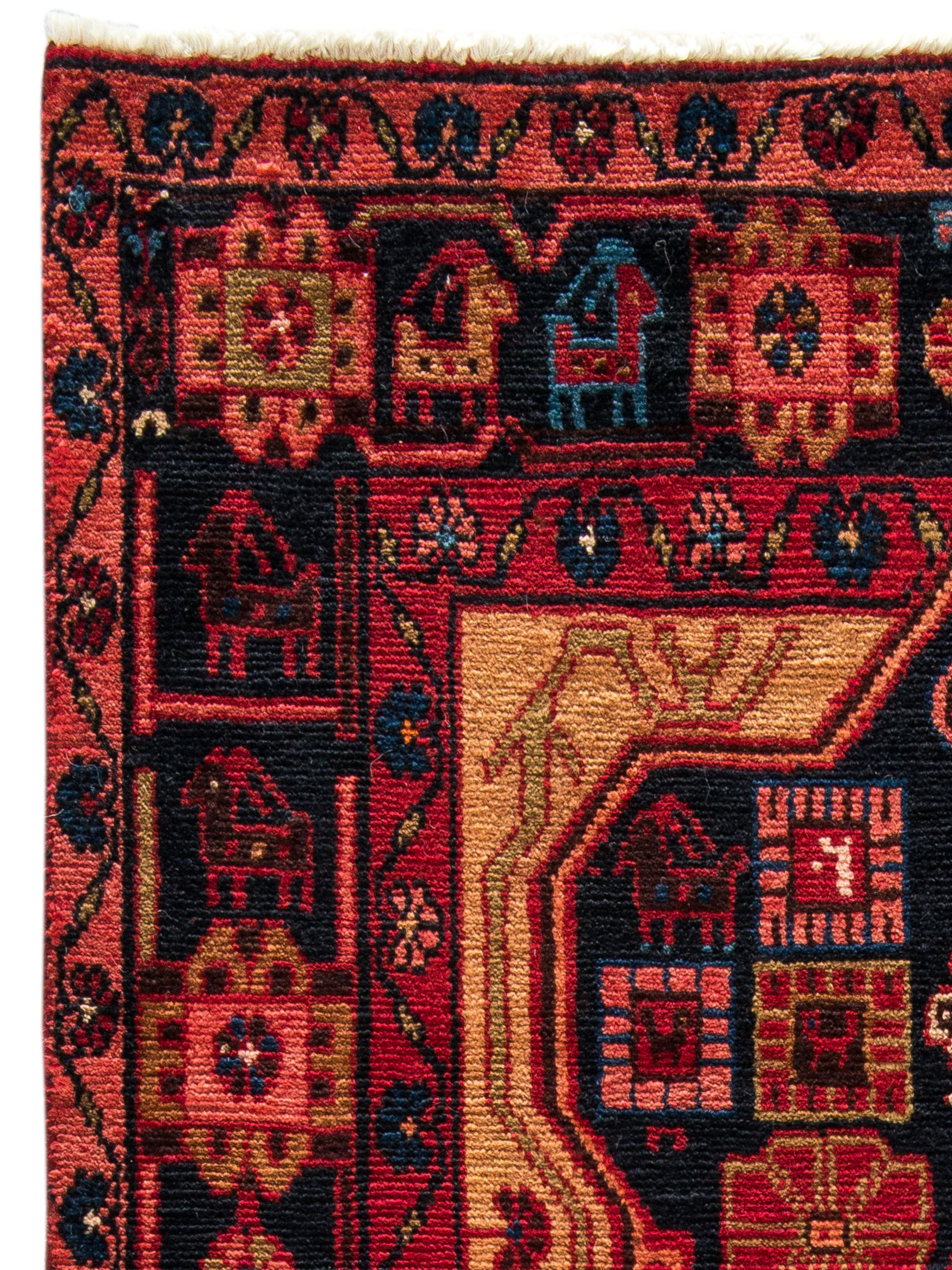Nahavand Hamadan ca. 135 x 225 cm, Unikat / Einzelstück